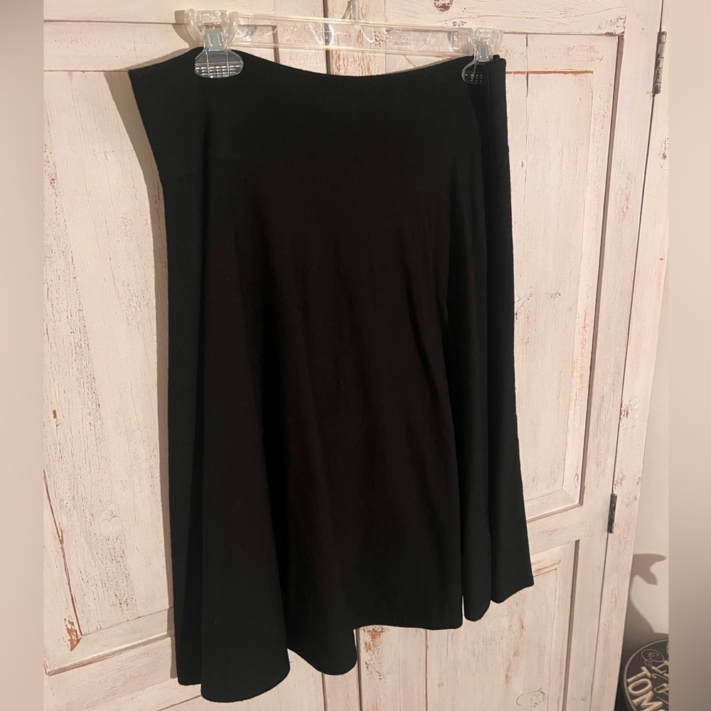 Black work skirt